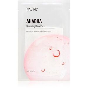 Nacific AHA BHA Balancing Mask Pack tápláló és megújító arcmaszk hámlasztó hatással 1 db kép