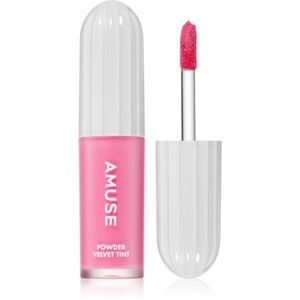 AMUSE Powder Velvet Tint hosszantartó folyékony rúzs matt hatással árnyalat 07 Salty Grape 3.3 g kép