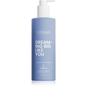 ICONIQUE Professional DREAMING BIG LIKE YOU Volume & Thickness sampon dúsabb hatásért gyenge hajra 500 ml kép