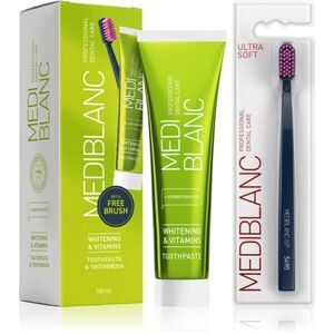 MEDIBLANC Set TP Vitamin 100ml + TB Ultra Soft Dblue Single fogápoló készlet kép