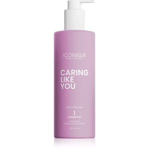 ICONIQUE Professional CARING LIKE YOU Deep Hydration hidratáló sampon száraz és sérült hajra 500 ml kép