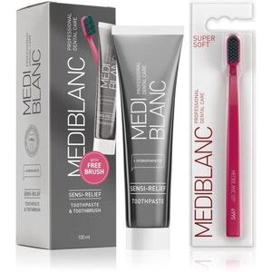 MEDIBLANC Set TP Sensi 100ml + TB Super Soft Dpink Single fogápoló készlet kép