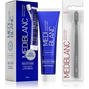 MEDIBLANC Set TP Gums 100ml + TB Soft Grey Single fogápoló készlet kép