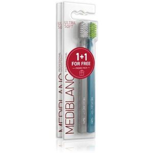 MEDIBLANC Set TB Ultra Soft Grey Blue + Ultra Soft Pink Blue Duopack fogkefék kép