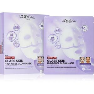 L’Oréal Paris Revitalift Filler Glass Skin hidrogél maszk élénkítő hatással 4 db kép