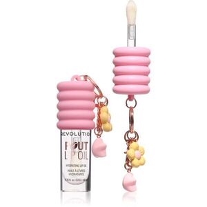 Revolution Pout Lip Oil With Charm ajak olaj kulcsokra Pink Charm 4.6 ml kép