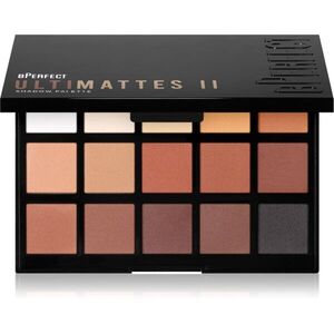 BPerfect Ultimattes II Shadow Palette szemhéjfesték paletta 22.5 g kép