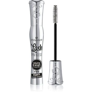 essence Lash PRINCESS PARTY dúsító szempillaspirál a hosszabb és szétválasztott szempillákért árnyalat deep black 10 ml kép