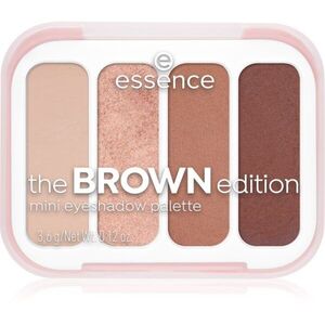 essence The Brown Edition szemhéjfesték paletta mini 3.6 g kép