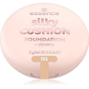 essence silky CUSHION FOUNDATION alapozó sminkszivaccsal közepes fedésű árnyalat 155 12 g kép