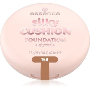 essence silky CUSHION FOUNDATION alapozó sminkszivaccsal közepes fedésű árnyalat 158 12 g kép
