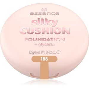 essence silky CUSHION FOUNDATION alapozó sminkszivaccsal közepes fedésű árnyalat 168 12 g kép