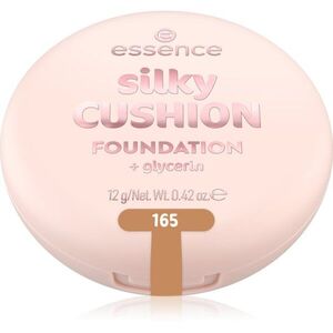 essence silky CUSHION FOUNDATION alapozó sminkszivaccsal közepes fedésű árnyalat 165 12 g kép