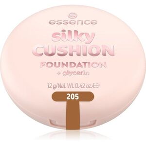 essence silky CUSHION FOUNDATION alapozó sminkszivaccsal közepes fedésű árnyalat 205 12 g kép