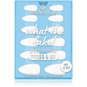 essence WHAT THE FAKE! műköröm 02 bare white kép