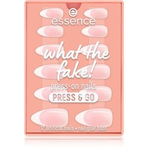 essence WHAT THE FAKE! műköröm 01 french nails kép