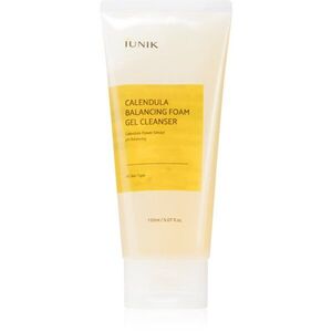 iUnik Calendula Balancing Foam Gel Cleanser mélyen tisztító gél nyugtató hatással 150 ml kép