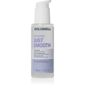Goldwell Dualsenses Just Smooth Taming Oil kisimító olaj a rakoncátlan és töredezett hajra 100 ml kép