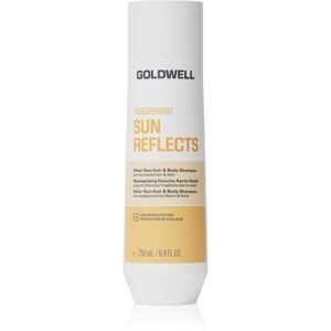 Goldwell Dualsenses Sun Reflects After-Sun a Body Shampoo tusfürdő gél és sampon 2 in 1 napozás után 250 ml kép