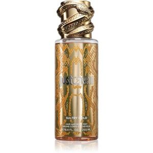 Roberto Cavalli Just Cavalli Sultry Gold illatosított haj- és testpermet hölgyeknek 250 ml kép