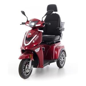 CHAMPION elektromos háromkerekű scooter - 1000 W-os motor, bordó kép