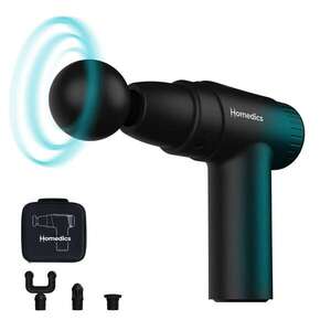 HoMedics NOVO Masszázspisztoly - 4 Fejcsatolmány, 6 Intenzitás kép