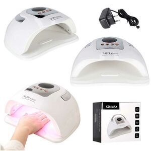Lampa do paznokci Sun X26 UV 81 LED 380W manicure hybrydy żele kép