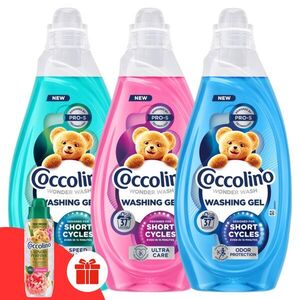 Coccolino Wonder Wash Mosószer csomag 111 mosás, 3x1, 48 l + Ajánd... kép