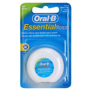 Oral-B Essential Floss Mint viaszolt mentolos fogselyem 50 m kép