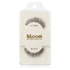 Bloom Natural ragasztható műszempilla természetes hajból No. 747S (Black) 1 cm kép