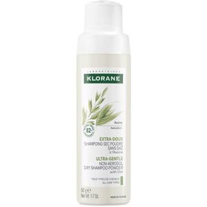 Klorane ULTRA-GENTLE Dry Shampoo with Oat Milk száraz sampon aeroszol nélkül minden hajtípusra 50 g kép