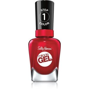 Sally Hansen Miracle Gel™ géles körömlakk UV/LED lámpa használata nélkül árnyalat 680 Rhapsody Red 14, 7 ml kép