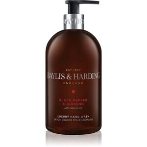 Baylis & Harding Black Pepper & Ginseng folyékony szappan 500 ml kép