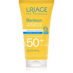 Uriage Bariésun Matifying Fluid SPF 50+ mattító folyadék hidratáló hatással SPF 50+ 50 ml kép