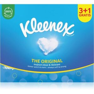 Kleenex Original Box papírzsebkendő 3+1 72 db kép