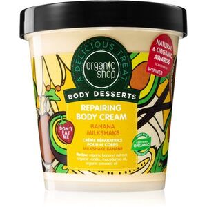 Organic Shop Body Desserts Banana Milkshake regeneráló testkrém 450 ml kép