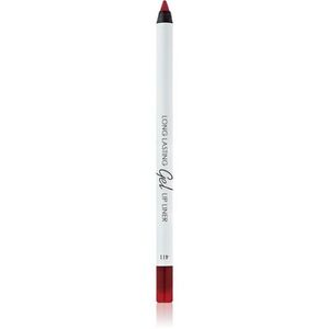 LAMEL Long Lasting Gel Lip Liner tartós szájceruza árnyalat 411 Ruby Red 1.7 g kép