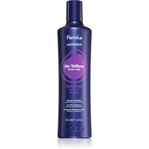 Fanola Wonder No Yellow Shampoo sampon a sárga tónusok neutralizálására 350 ml kép