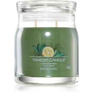 Yankee Candle Sage & Citrus illatgyertya Signature Signature 368 g kép