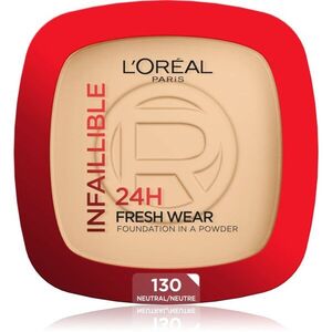 L’Oréal Paris Infaillible Fresh Wear 24h púderes make-up árnyalat 130 Neutral 9 g kép