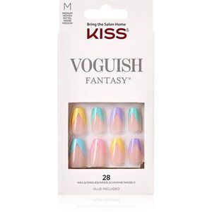 KISS Voguish Fantasy Candies műköröm közepes 28 db kép