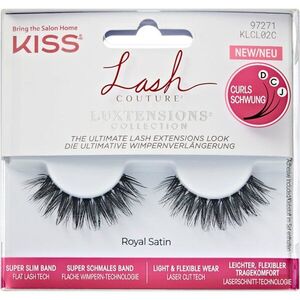 KISS Lash Couture LuXtensions műszempillák Royal Satin 1 pár kép