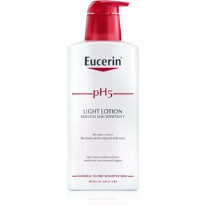 Eucerin pH5 Light Lotion könnyű testápoló krém száraz és érzékeny bőrre 400 ml kép
