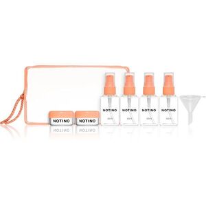 Notino Travel Collection Travel Bottle Set utazóflakonok Peach kép
