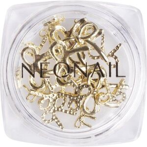 NEONAIL Nail Art 3D Bows dekoráció körmökre árnyalat Gold 1 db kép