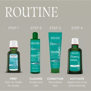 Weleda Rosemary revitalizáló sampon 250 ml kép
