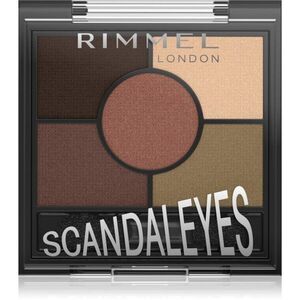 Rimmel ScandalEyes szemhéjfesték paletta árnyalat 002 Brixton Brown 3.8 g kép