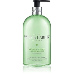 Baylis & Harding Vetiver, Cedar & Lemongrass Anti-Bacterial folyékony szappan 500 ml kép
