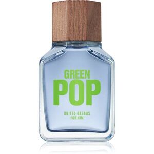 Benetton United Dreams Green Pop For Him Eau de Toilette uraknak 100 ml kép