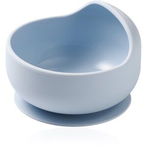 BabyOno Siilicone Plate 6m+ szilikon tálka tapadókoronggal 6 m+ Blue 1 db kép